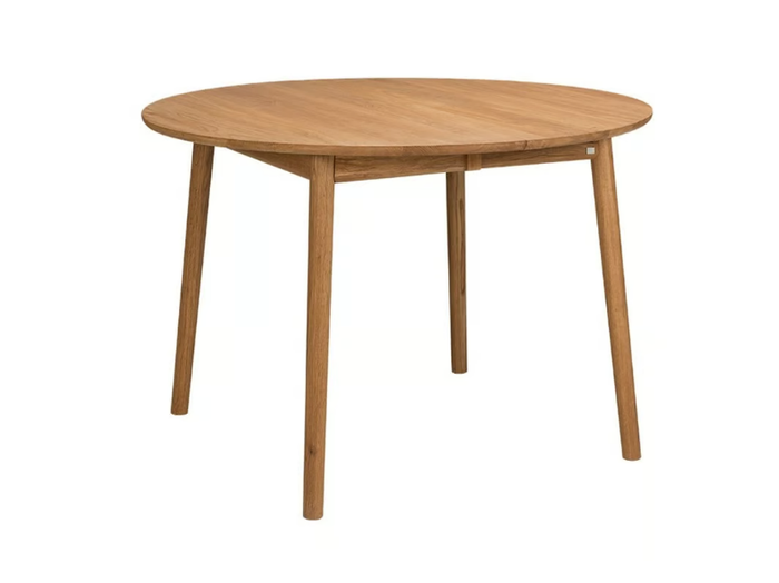 ZIGZAG 660 - Extending round oak table _ Hans K